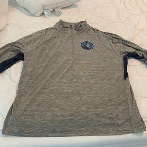 Minnesota Timberwolves 47 Forward lightweight 1/4 zip